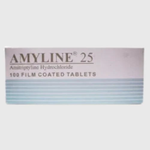 Amyline 25mg Tablet (Amitriptyline Hydrochloride 25mg)