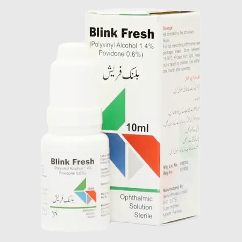 Blink Fresh Eye Drops 10ml (Sodium Hyaluronate + Boric Acid)