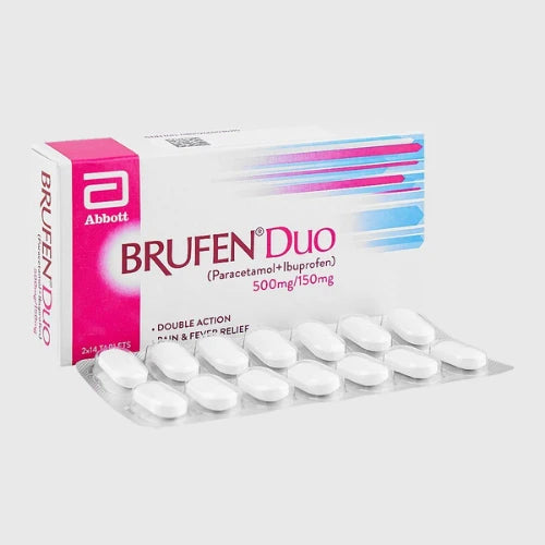 Brufen Duo Tablets – Combined Pain Relief & Anti-Inflammatory