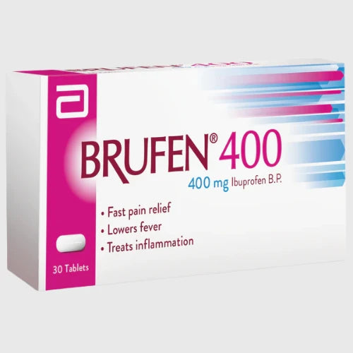 Brufen 400mg Tablets – Ibuprofen for Pain & Inflammation