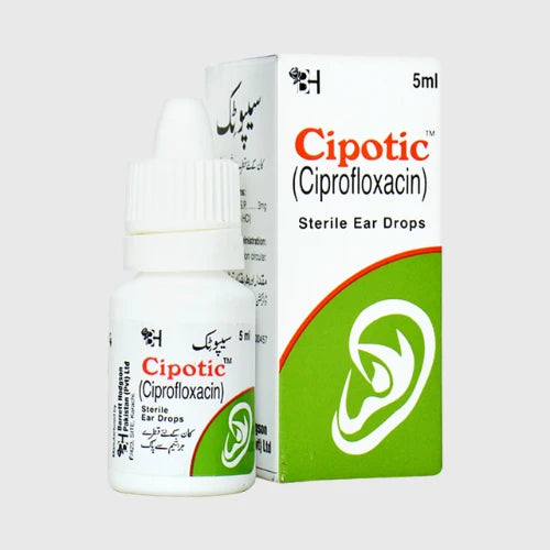Cipotic Ear Drops 5ml (Ciprofloxacin)