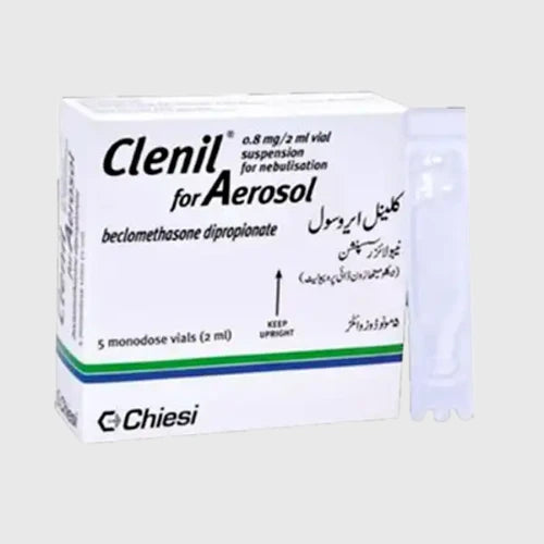 Clenil Aerosol 800mcg/2ml – Beclomethasone Inhaled Steroid for Asthma