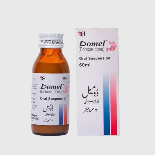 Domel Syrup 60ml Domperidone for Nausea & Vomiting