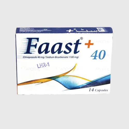 Faast Plus Capsules 40mg