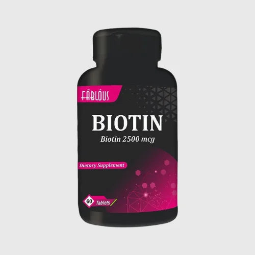Fablous Biotin 2500 mcg, 60x