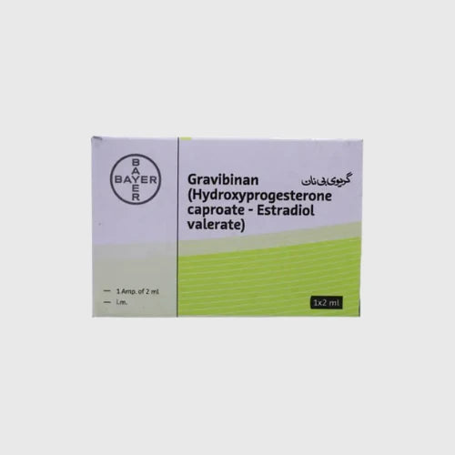 Gravibinan 2ml Injection (Hydroxyprogesterone Caproate + Estradiol Valerate)
