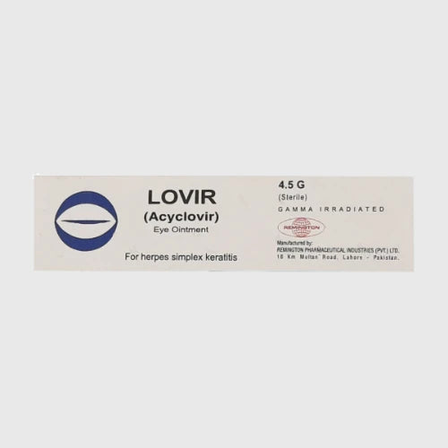 Lovir Eye Ointment 4.5g – Aciclovir Treatment for Herpes Eye Infections
