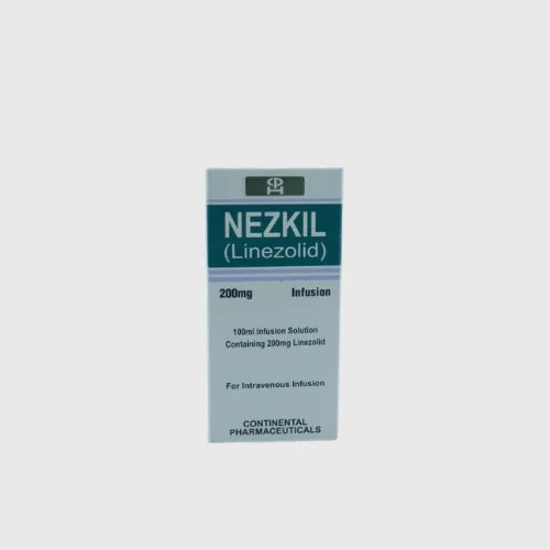 Nezkil 200mg Injection – Linezolid for Resistant Infections