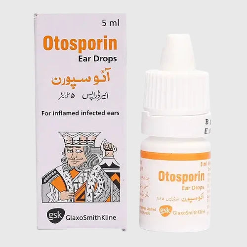 Otosporin Ear Drops 5ml (Hydrocortisone + Neomycin + Polymyxin B)