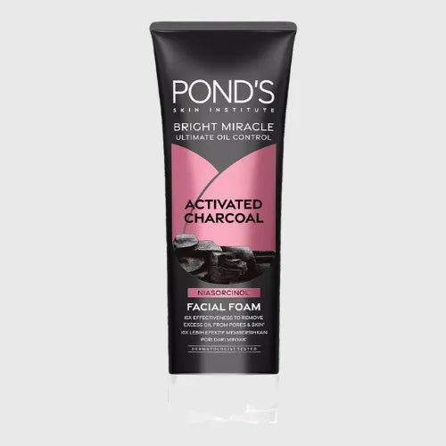 Pond's Bright Miracle Activated Charcol Facewash 100g