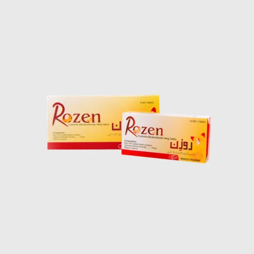 Rozen 10mg Tablet (Cetirizine Hydrochloride 10mg)