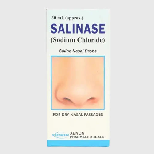 Salinase Nasal Drops – Gentle Relief for Blocked & Dry Nose