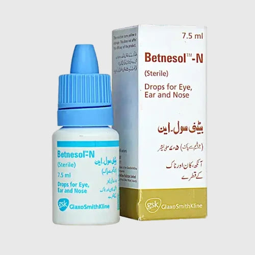 Betnesol-N Ear Drops 7.5ml (Betamethasone + Neomycin)