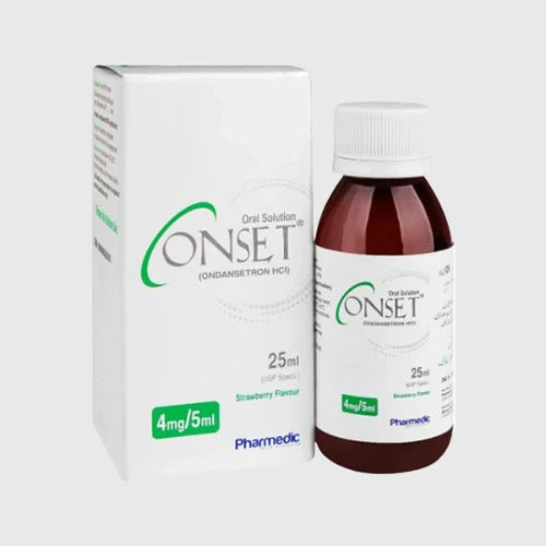 Onset Syrup 4mg/5ml (Ondansetron)